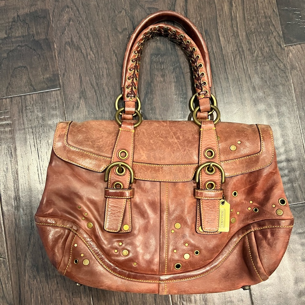 Authentic Vintage Coach Satchel